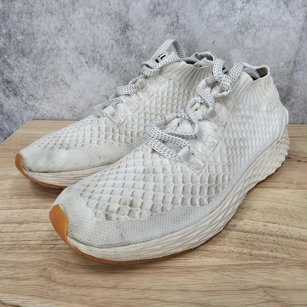 Nobull Allday Knit‎ Running Shoes Mens 10.5 White Sneakers Trainers CrossFit